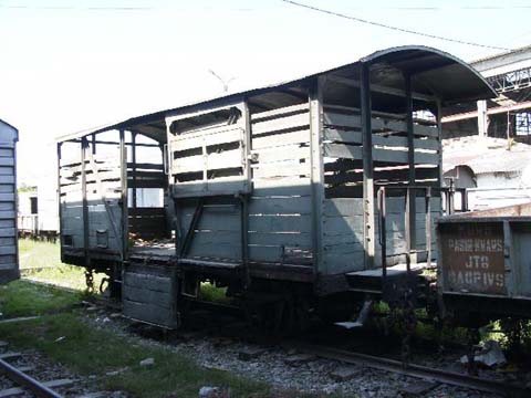 Old cattle wagon