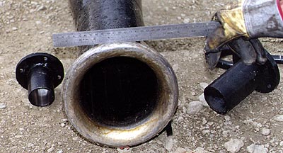 Lempor chimney mixing chamber bellmouth