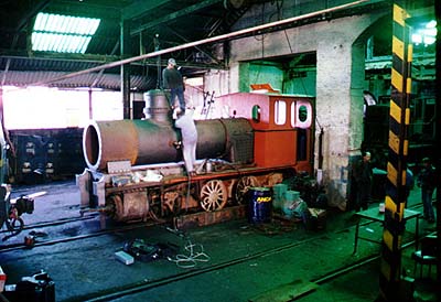 ANP 1 under repair, September 1998